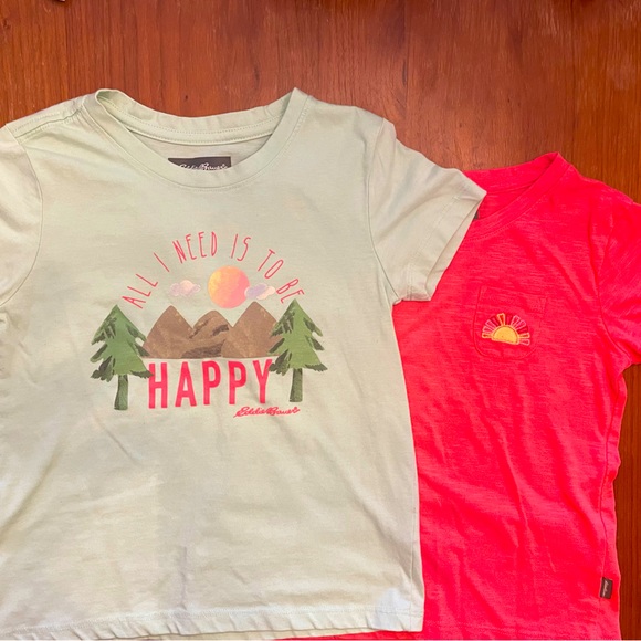 Eddie Bauer Kids T-shirt Bundle, size 7/8 - Picture 1 of 4